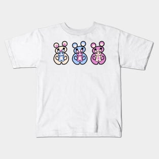 Three Chibis with Chibitos Kids T-Shirt